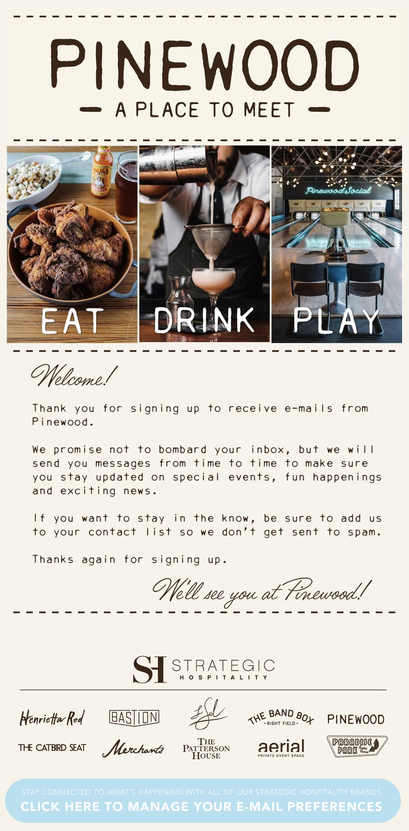 Email Marketing Preferences