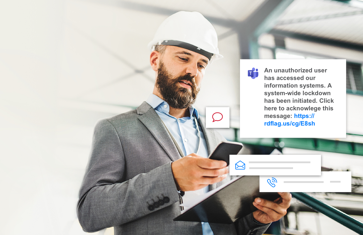Microsoft Teams RedFlag Messages